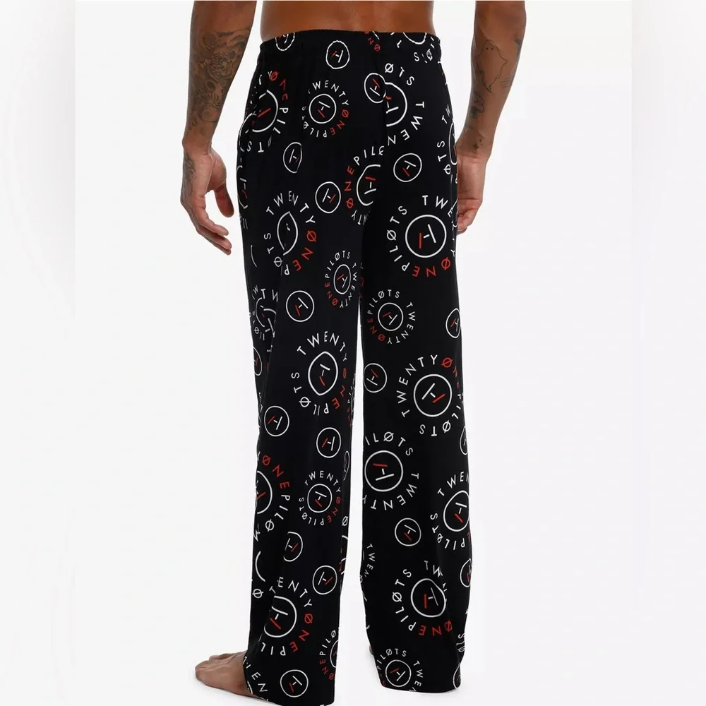 Unisex Twenty‎ One Pilots Allover Print Pajama Pants Hot Topic